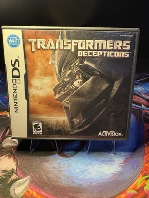 Transformers Decepticons DS Game   Complete In Box