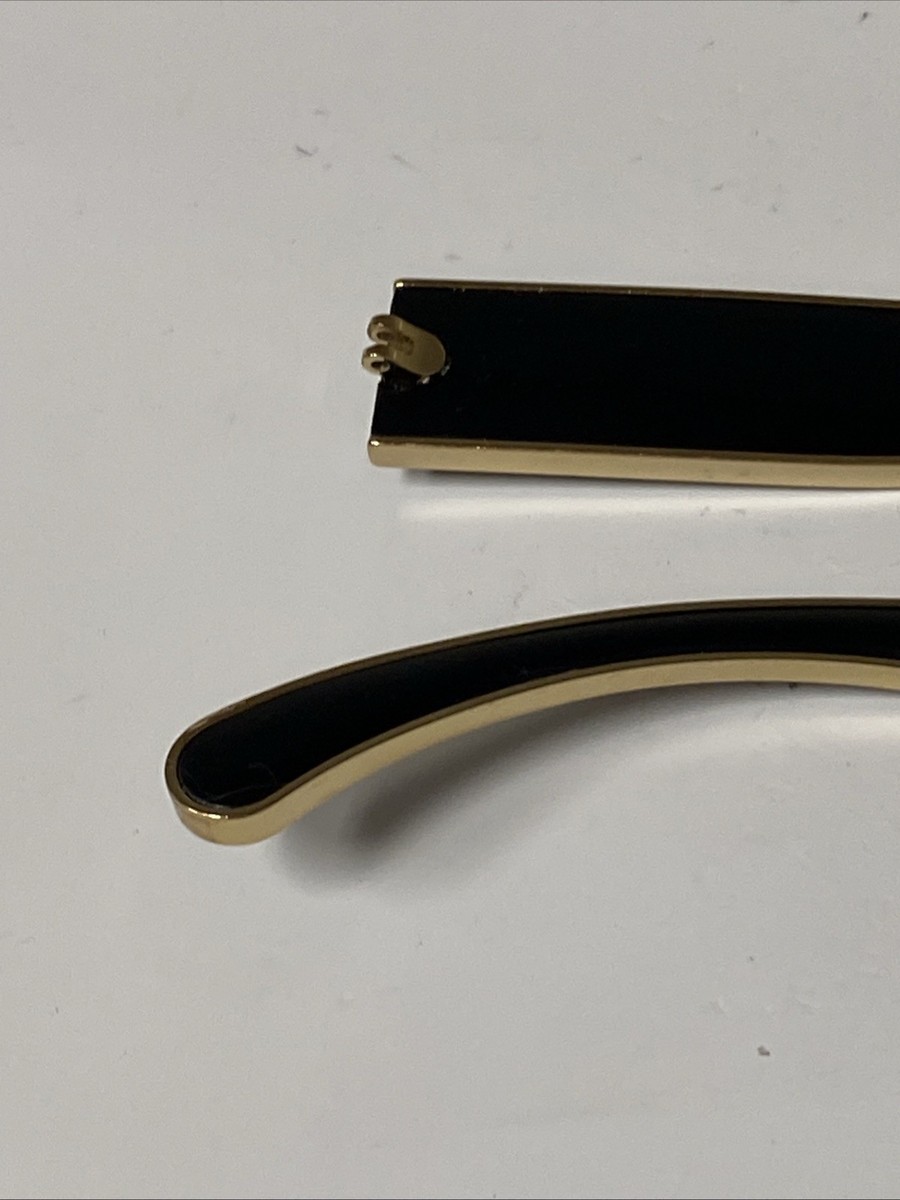 Chanel CH5270 57 Black/Gold Temple Arm Parts L266 | eBay