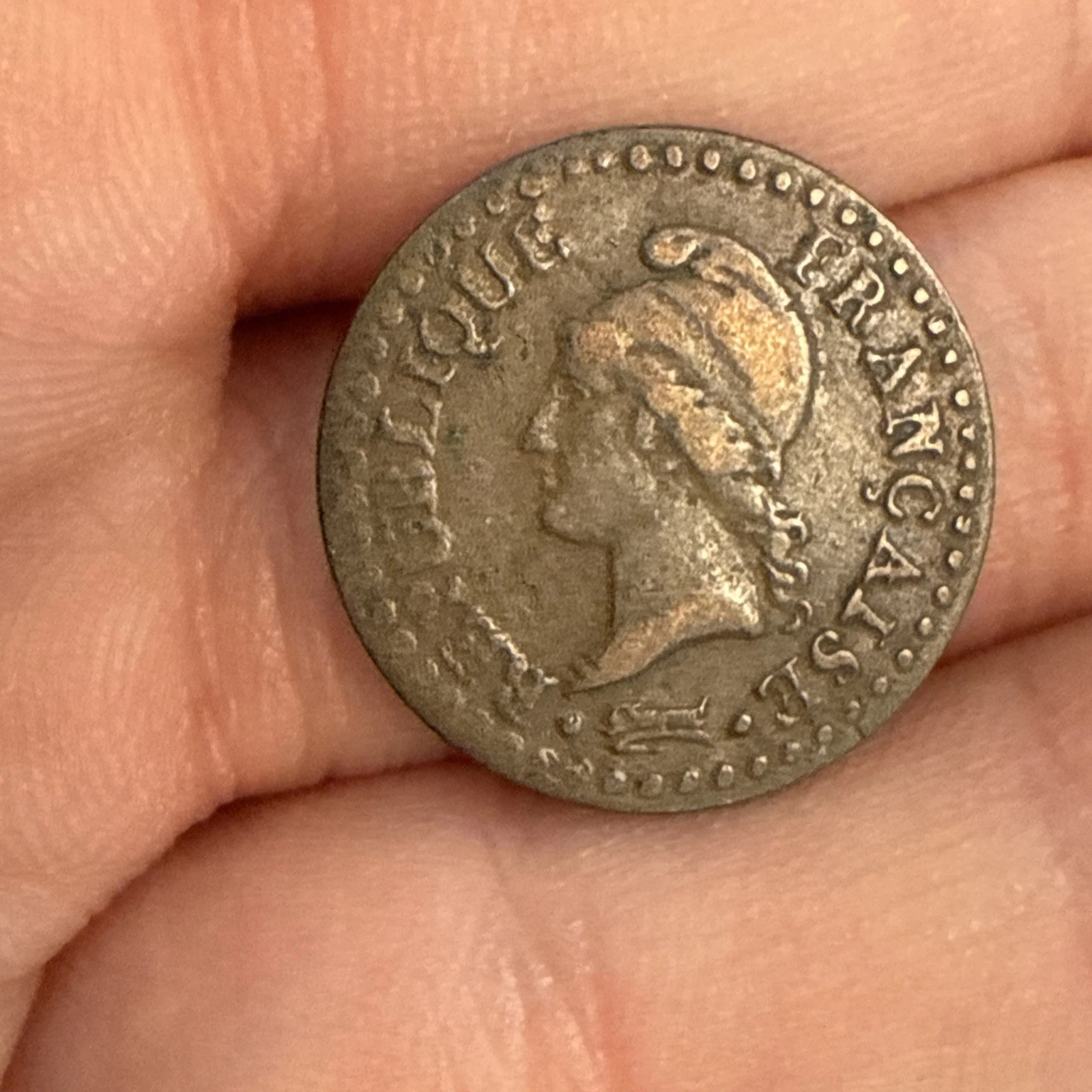 Monnaie De Un Centimes A Dupré L’an 6 Paris