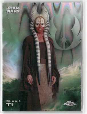 2025 Topps Chrome Star Wars - Shaak Ti Raywave refractor #165