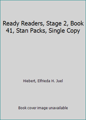 Ready Readers, Stage 2, Book 41, Stan Packs, Single Copy