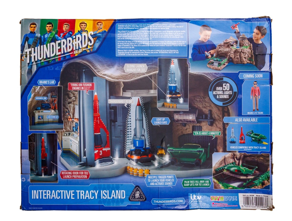 Vivid Thunderbirds ARE GO Interactive Tracy Island Play Set