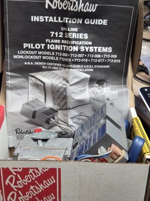 Robertshaw 712-017 Series Pilot Ignition System New w/ Installation Guide