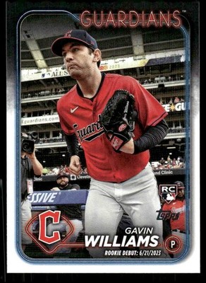 2024 Topps Update #US294 Gavin Williams #US294