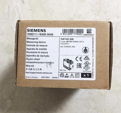 1PIECE NEW SIEMENS PAC3200 MULTI-FUNCTION POWER METER 7KM2111-1BA00-3AA0