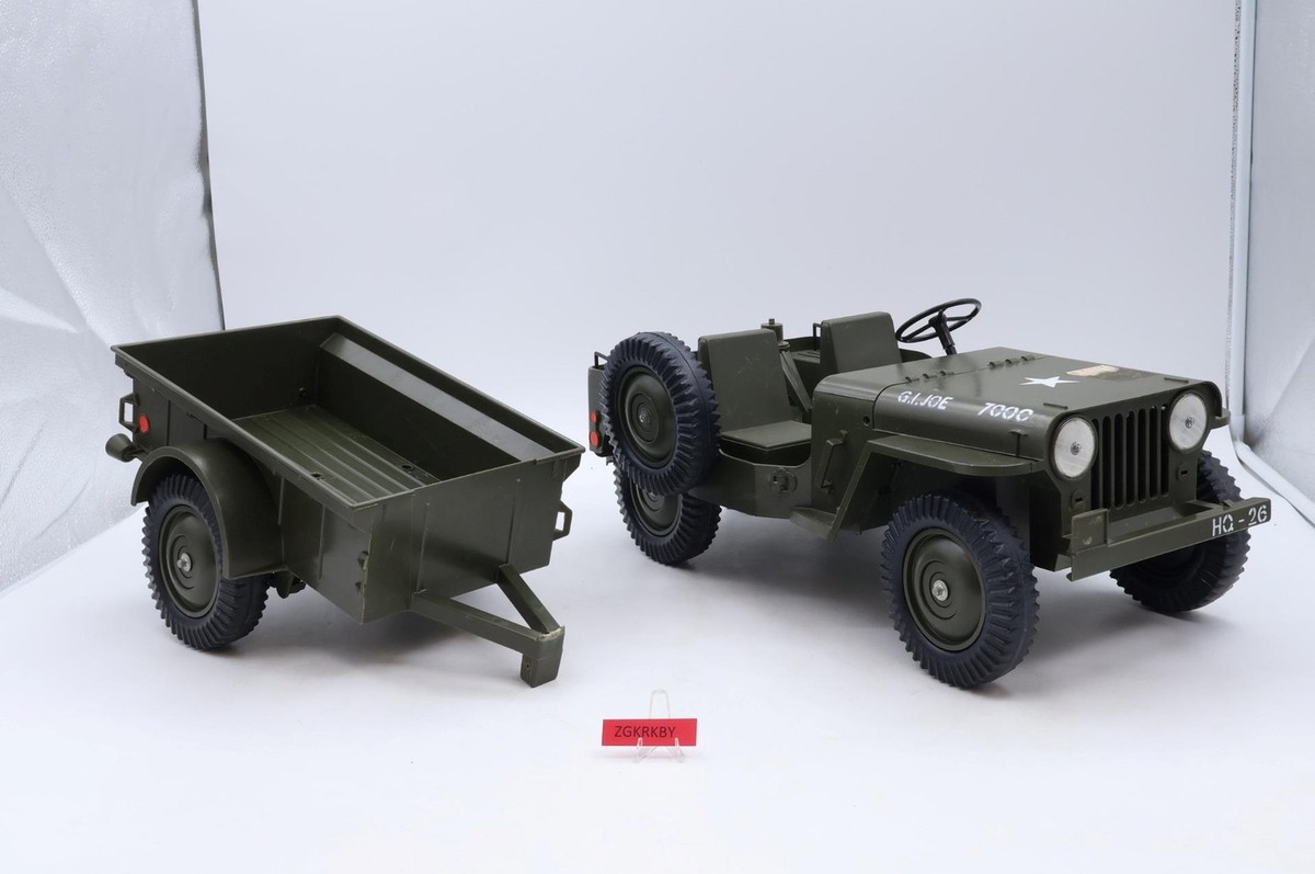 GI.joe コンバットジープ　1970年代 サイズ　1/6 人形2体付き G.I. Joe Military & Adventure 1:6 Jeep Action Figures for sale | eBay
