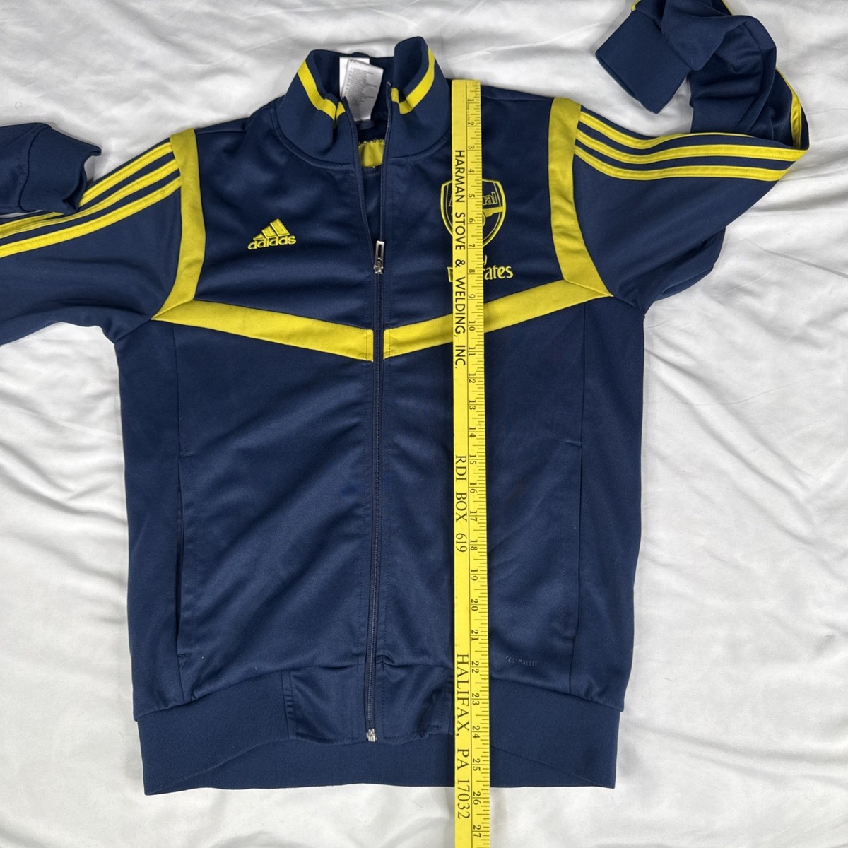 Adidas Arsenal F. C. Premier League Football Club Full Zip Jacket