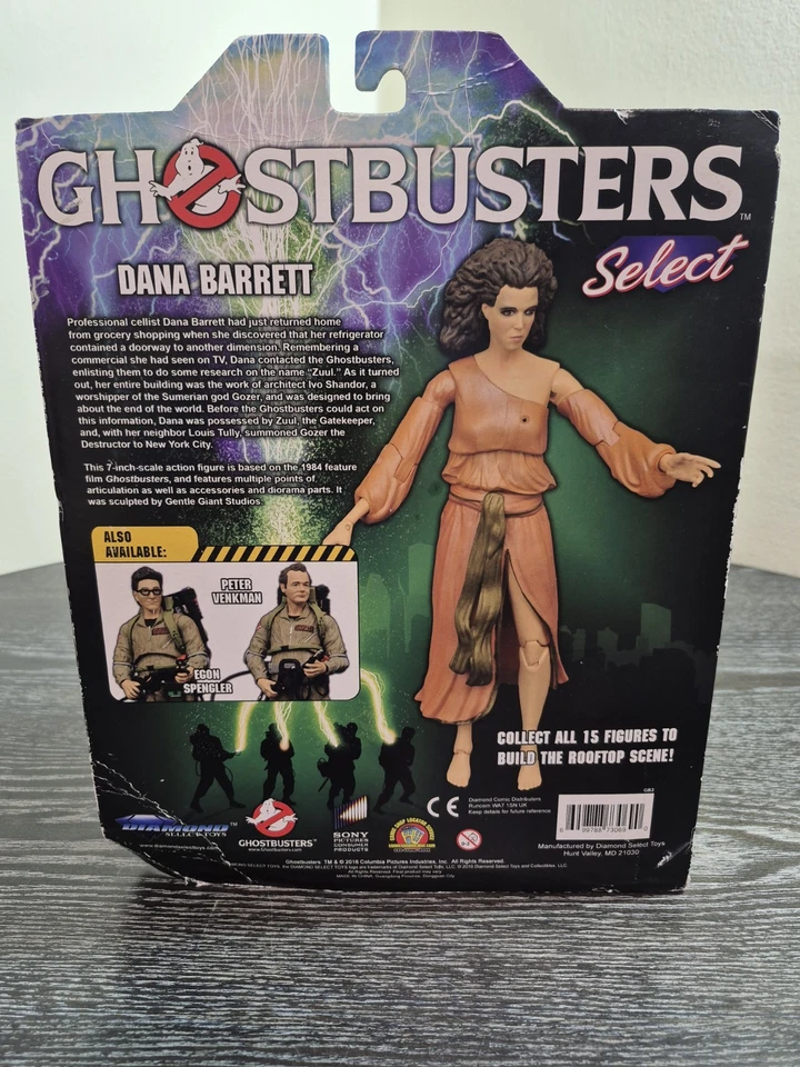 Figura de acción Diamond Select Ghostbusters Select Dana Barrett 2016 Box Wear Foto 4 de 4