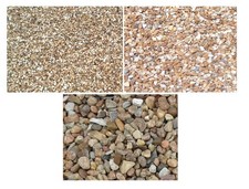 AQUARIUM NATURAL PEA GRAVEL 25KG FISH TANK SUBSTRATE KOI GARDEN POND (NOT 20KG)