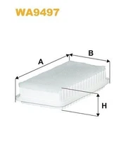 Air Filter WIX FILTERS for WA9497