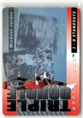Michael Jordan - 1994 Upper Deck 3-D Standouts - Chicago Bulls #TD2
