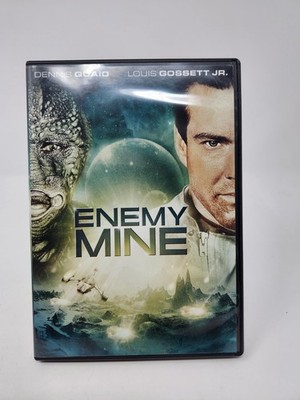Enemy Mine DVD 1985 Alien Sci-Fi Movie Film Dennis Quaid Louis Gossett Jr. Oop
