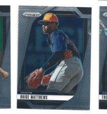 2025 Panini Prizm Houston Astros Brice Matthews Prospect card