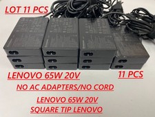 11 pcs LOT Genuine Lenovo 65W 20V 45N0357 ADLX65SDC2A AC ADAPTER 20V