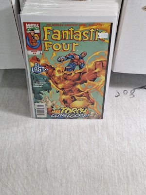 Fantastic Four #8 Newsstand Variant (Marvel Comics August 1998)