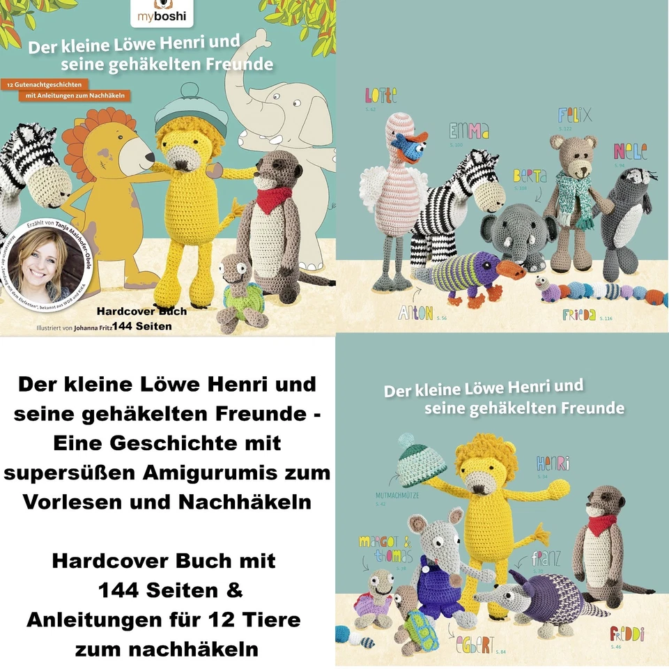 Häkelgarn Strickgarn Mützengarn Fb avocado 40 x 25gr Knaul + Buch k. Löw - Bild 2 von 3