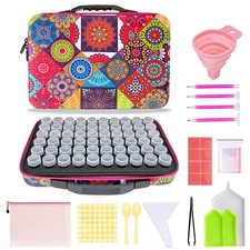 Diamond Painting Storage Containers 60 Slots Big Capacity Diamond Painting Ac...