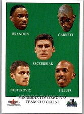 2000-01 Fleer Tradition #275 Minnesota Timberwolves