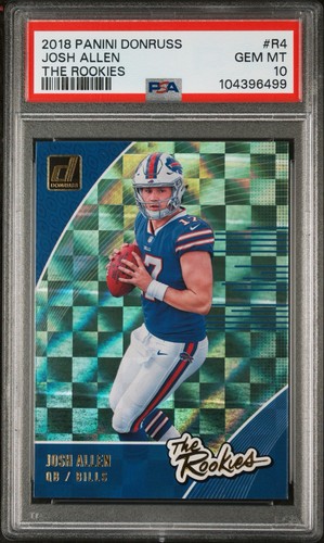 2018 Panini Donruss - The Rookies Josh Allen PSA 10 #R-4 (RC)