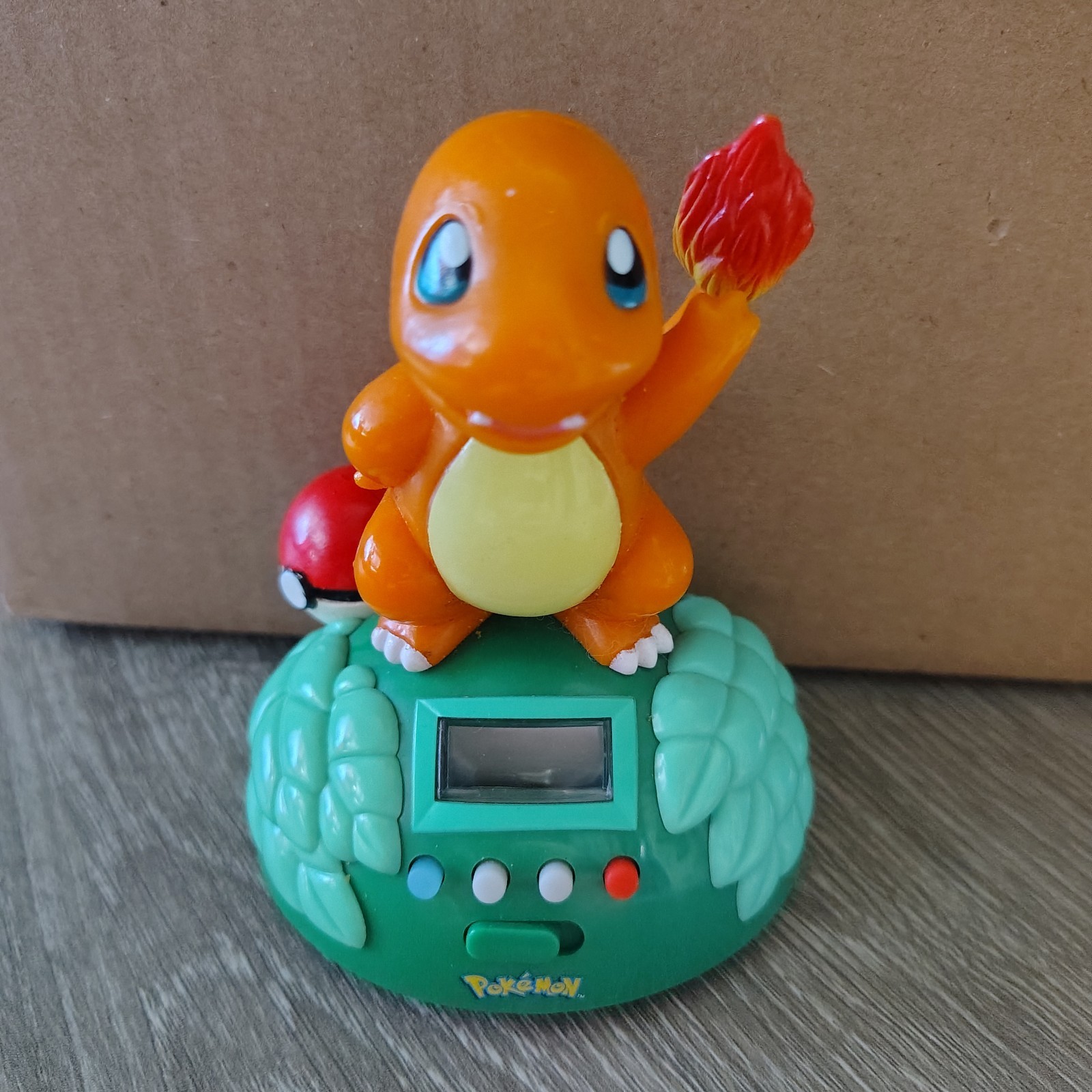 Pokemon Charmander Alarm Clock Nintendo 1999 (sound works clock does not)