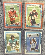 Panini Optic Travis Hunter Rookie Lot (4) 2025 Johnson Williams Lambert-Smith
