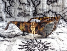 New GIANNI VERSACE Vintage Sunglasses 421/A Shade Gold Medusa Head tortoiseshell