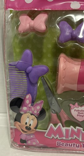 🆕 JUST PLAY Disney 9-Piece Minnie Toy Beauty Tote, Pretend Play - Picture 6 of 15