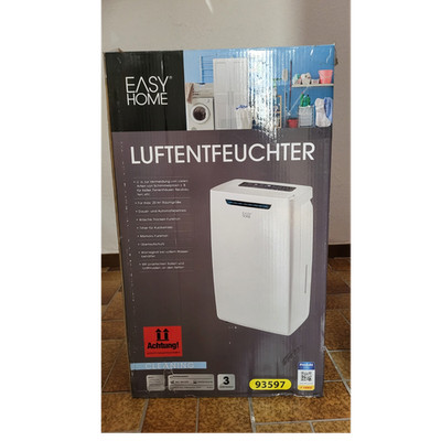 EASY HOME Luftentfeuchter 93597 20L/24h 350W 5,5L Tank Timer LED 20m²