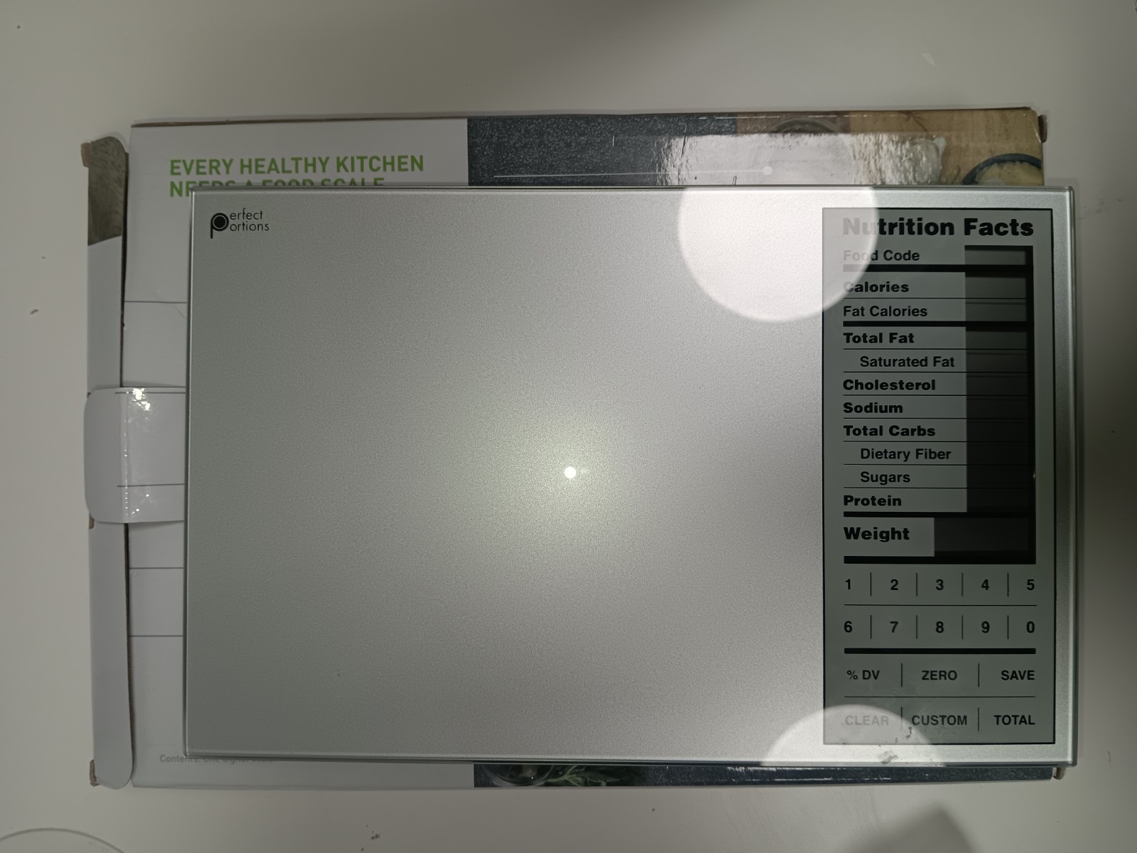 Kitchen Gurus perfect portions digital nutrition scale Model 0450