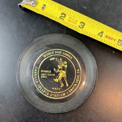 VTG Mini Wham-O Frisbee 2003 World Disc Games Carrillo College Santa Cruz CA