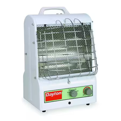 #ad Dayton 3Vu31 Portable Electric Heater 15 In L X 11 1 2 In W X 11 In D $98.39