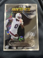 2024 Wild Card Haunted Hits Monster Hunt - Pumpkin 2/5 Keon Coleman #HHP-KC