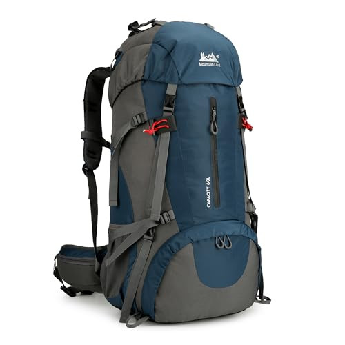 60L Hiking Waterproof Camping Backpack - Lightweight Durable 60l-dark Blue
