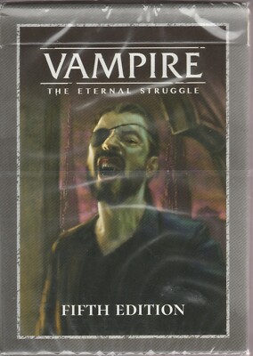 Sealed Unopened Fifth 5th Edition Preconstructed Banu Haqim Deck VTES Jyhad