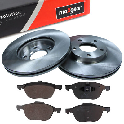 MAXGEAR Bremsscheiben Bremsbeläge Vorne für MAZDA 3 278 mm