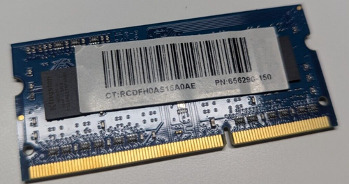 Kingston 4GB DDR3 1600 MHz PC3L-12800S 204-poliges SoDIMM HP698656-154-KEB - Bild 2 von 2