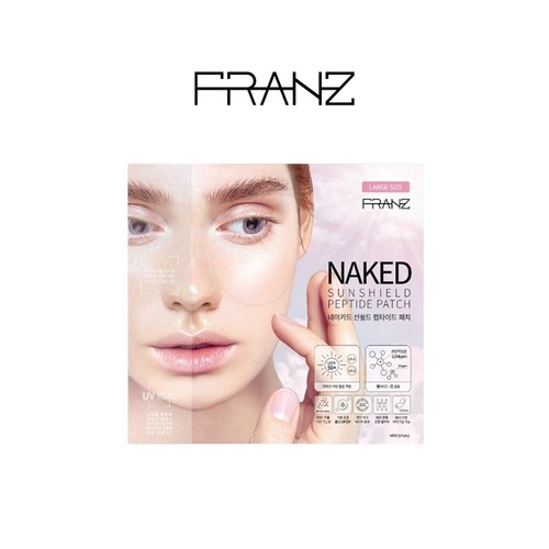 FRANZ Naked Sunshield Peptide Patch L Size 2 Boxes | Transparent UPF50+ UV Care - Picture 2 of 5