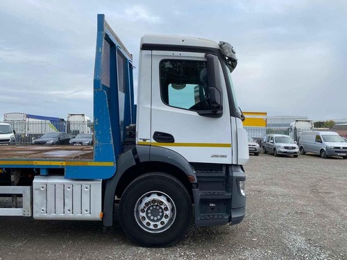 MERCEDES ANTOS 2536 *EURO 6* 26 TONNE FLATBED STEEL CARRIER 2017 - WP66 YMX - Picture 15 of 24