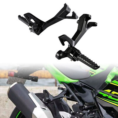 Passenger Foot Peg Bracket Footrest Fit For Kawasaki Ninja 400 18