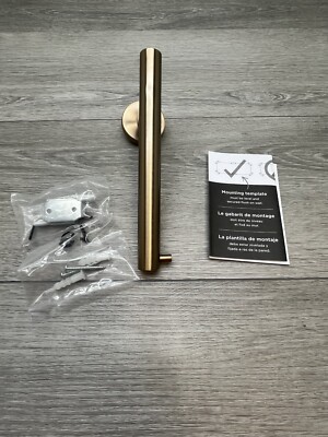 Amerock BH26540CZ Arrondi Wall Mounted Euro Toilet Paper Holder - Bronze *READ*