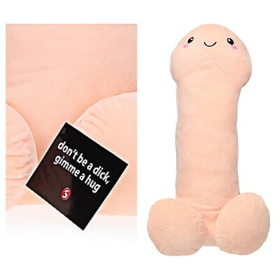 PENIS PLUSHIE PILLOW STUFFED DICK GIVE ME A HUG GAG GIFT NOVELTY ITEM | eBay