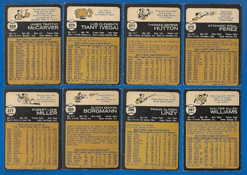 1973 OPC 73 O PEE CHEE MLB BASEBALL CARD ERROR & VARIATION 265-396 SEE LIST - Picture 27 of 249