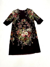 Dolce Gabbana Key and Roses dress in excellent condition IT 46 Retail $1300