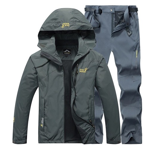 New Waterproof Fishing Suit Set Thin Hooded Jacket Outdoor Breathable Quick Dry - Picture 5 of 40