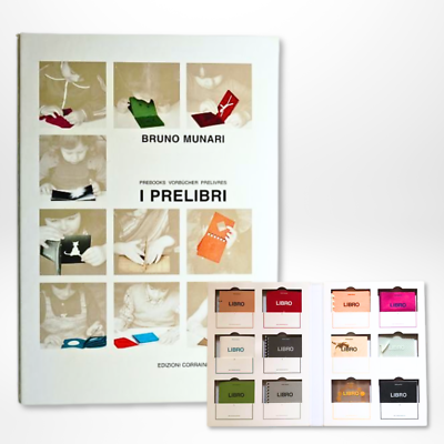 Bruno Munari - I PRELIBRI 12-Book Art Book LIBRO 1-12 | eBay