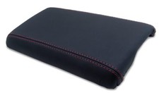Center Console Armrest Leather Cover Fits Nissan 300zx 90-96 Red Stitch Center Console Armrest Leather Cover Fits Nissan 300zx 90-96 Red Stitch