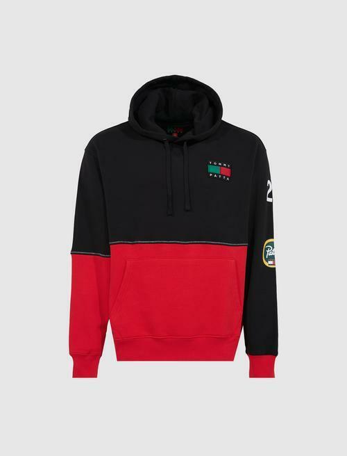 Moletom Tommy Hilfiger Masculino Fleece Hoody Logo Preto