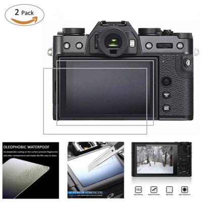 2x Tempered Glass LCD Screen Protector For Fujifilm XE5 XM5 X100VI X100V XT5 XT4