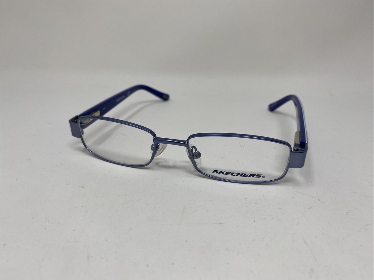 SKECHERS Eyeglasses SE1606-091-46 Size 46/16/rectangular BRAND NEW SKECHERS KIDS EYEGLASS FRAME SE 1606 091 BLUE 46/16/125 FLEX  main image 3