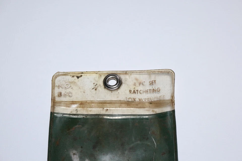 S-K Tools No.340 ratcheting box wrenches 3 of 4 pcs. 1/4" to 9/16" CLEAN & WORKS - Image 2 of 3